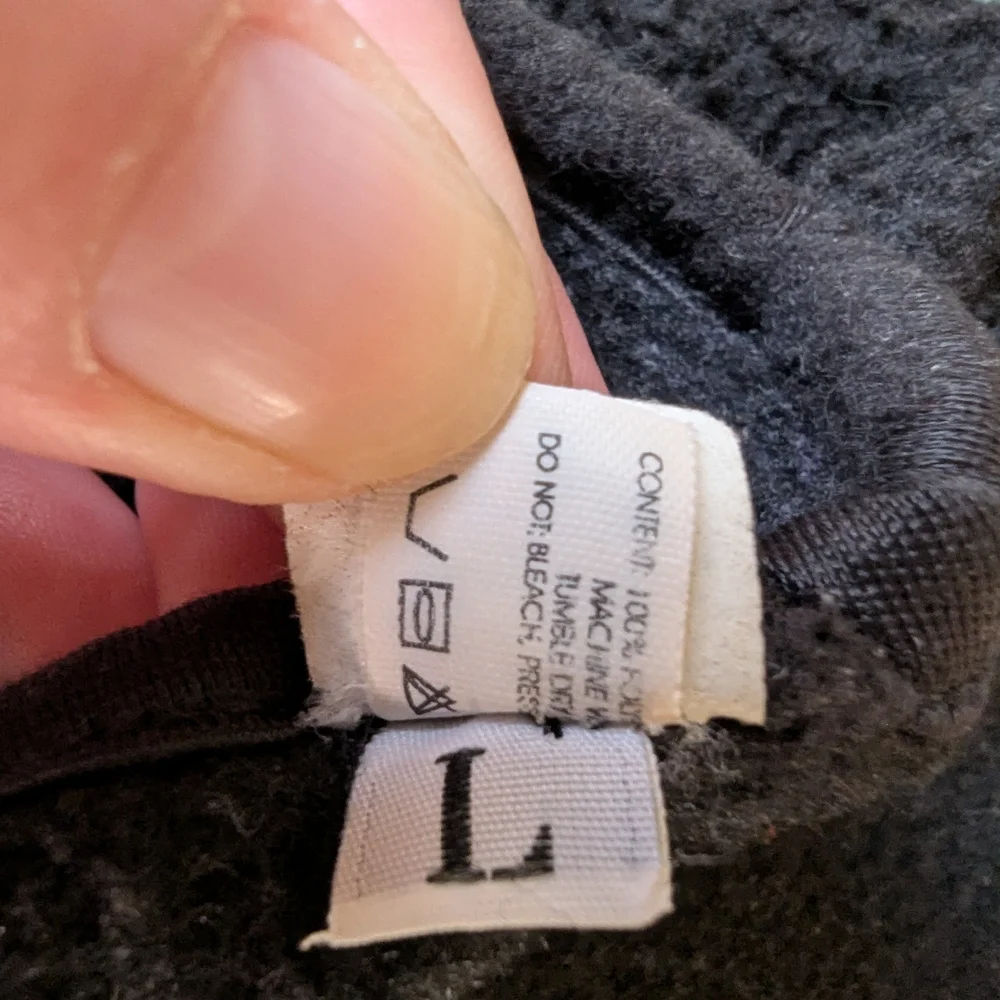 Seirus Black Performance Fleece Face Mask